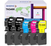 BAISINE TK-5490 Toner Compatibile per Kyocera TK5490 MA2101cwfx Toner | Compatibile per Kyocera Ecosys MA2101cwfx Toner, Ecosys MA2101cfx PA2101cx PA2101cwx TK-5490K TK-5490C TK-5490M TK-5490Y