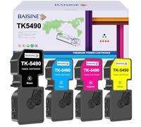 BAISINE TK5490 Toner Compatibile per Kyocera TK-5490 Cartucce Toner | Compatibile per Kyocera ECOSYS MA2101cwfx MA2101cfx PA2101cx PA2101cwx, TK-5490K TK-5490C TK-5490M TK-5490Y