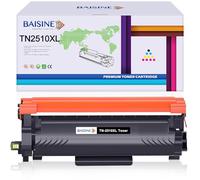 BAISINE TN-2510XL Toner Compatibile per Brother TN2510XL TN-2510 Toner per Brother HL-L2400DWE MFC-L2835DW MFC-L2827DW DCP-L2627DW MFC-L2800DW MFC-L2860DW HL-L2400DW DCP-L2620DW DCP-L2660DW