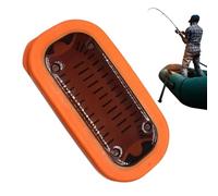 Bait Container Portable Compartment Lure compartment design with separate | Bait Storage Box For Bass Trout Boat Deck Shore Bank Pier River Stream Side Pond Compartment Design With Separate Bait
