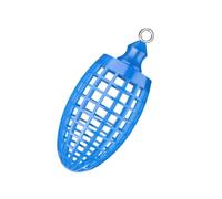 Bait Holder - Durable Feeding Basket, Even Dispersion Lightweight Design | High Capacity Fishing Cage, Practical Chumming Container Supplies For River Reservoir Sea Lake Stream Black Mullet Grouper
