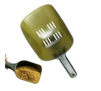 Bait Shovel, Fishing Casting Spoon, non Slip Lightweight and Compact, Throwing Tool for Baits, Kayak, Beach, Boats, Campeggio, Shoreline, Saltwater Fishing, Tilapia, Hiking, Beginners Green