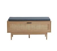 BAÏTA - Scarpiera Amana in rattan, 100 cm
