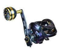Baitcaster Reel - Mulinello da pesca | Baitcasting Reel | 7.2:1 Anti-Erosion Baitcasting Fishing Reel, Fishing Gear, Wide Spool High-Speed Smooth Baitcasting Reel, Fishing Tackle, Saltwater Reel