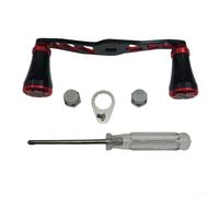 Baitcasting, pomello per mulinello da 8 x 5 mm, compatibile per la riparazione fai da te di mulinello e una migliore esperienza di avvolgimento (rosso)