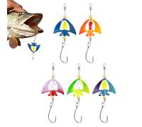 BAITS Spinner, Bass Spinner BAITS - Lures da pesca d'acqua ,Riflessioni realistiche migliorate UV Batti rotanti per la pesca del fiume Lake River