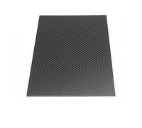 BAIWANLIN Pannello in Fibra di Carbonio lastra 3K Twill Opaca,400mm×500mmspessore0.5mm1mm1.5mm2mm2.5mm3mm3.5mm4mm5mm,5mm*400mm*500mm