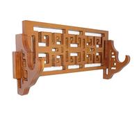 BAIWANLIN Supporto Spada Fatto di bambù Montaggio a Parete Display Espositore Katana Modello Hollow classico1-4 Tiers,1Tier