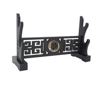 BAIWANLIN Supporto Spada Porta Orizzontale Display Espositore Samurai Katana Modello Hollow Classico Tai Chi1-3 Tiers,2Tier