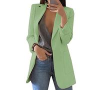 BAIXIAOCHI Giacca Da Abito Da Donna Temperamento Slim Cardigan A Maniche Lunghe Con Risvolto Primaverile E Autunnale