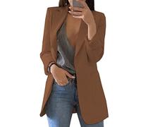 BAIXIAOCHI Giacca Da Abito Da Donna Temperamento Slim Cardigan A Maniche Lunghe Con Risvolto Primaverile E Autunnale