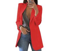 BAIXIAOCHI Giacca Da Abito Da Donna Temperamento Slim Cardigan A Maniche Lunghe Con Risvolto Primaverile E Autunnale