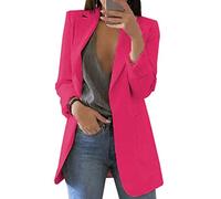 BAIXIAOCHI Giacca Da Abito Da Donna Temperamento Slim Cardigan A Maniche Lunghe Con Risvolto Primaverile E Autunnale