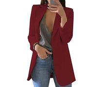 BAIXIAOCHI Giacca Da Abito Da Donna Temperamento Slim Cardigan A Maniche Lunghe Con Risvolto Primaverile E Autunnale