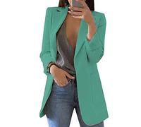 BAIXIAOCHI Giacca Da Abito Da Donna Temperamento Slim Cardigan A Maniche Lunghe Con Risvolto Primaverile E Autunnale