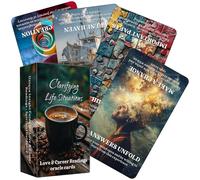BAIYOOBAI Chiarire le situazioni di vita Oracle Cards, Love and Career Oracle Deck per principianti, coprire tutte le aree della vita, amore, viaggio spirituale e carriera