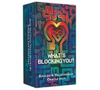 BAIYOOBAI Cosa ti blocca? Single Relationship Oracle Deck per principianti, Scoprire le barriere emotive e ottenere chiarezza nell"amore e nelle relazioni