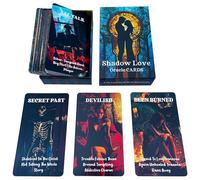 BAIYOOBAI Shadow Love Oracle, Carte per Relazioni e Messaggi d'Amore, Mazzo di Carte per Riflessione Personale per Principianti