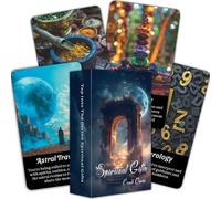 BAIYOOBAI Spirit Oracle Cards, Mystic Psychic Oracle Deck, Carte Oracle Spirituali per principianti, Esplora la saggezza interiore e il potere spirituale
