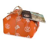 BAJ 1768 - Panettone alla Mugnaga Meneghina (Albicocca Milanese) - 1 kg - Con libretto storico sul recupero del marchio Baj e la storia della confetteria Baj di piazza del Duomo di Milano