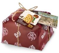 BAJ 1768 - Panettone Baj ai Tre Cioccolati (Al latte, fondente e bianco) - Incartato con libretto storico