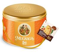 BAJ MILANO 1768 - Panettone Mugnaga Meneghina (Albicocca Milanese) - In scatola di latta con immagini storiche e coperchio con marchio in rilievo - Con libretto storico