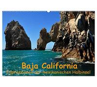 Baja California - Impressionen der mexikanischen Halbinsel (Wandkalender 2026 DIN A2 quer), CALVENDO Monatskalender: Wale und Kakteen bestimmen die ... Pazifik und dem Golf von Kalifornien.