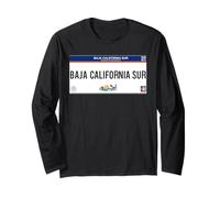Baja California Mexicali License Plate Mexicans Souvenir Maglia a Manica