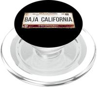 Baja California Mexico License Plate Travel Vacation Beach PopSockets PopGrip per MagSafe