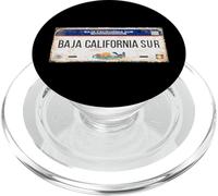 Baja California Mexico License Plate Travel Vacation Beach PopSockets PopGrip per MagSafe