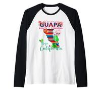 Baja California México Maglia con Maniche Raglan