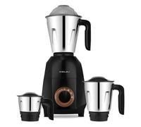 Bajaj Ninja Quartz Mixer Grinder, Indian Mixer Grinder 750 Watts|3 Stainless Steel Jars for Efficient Grinding and Mixing |Free International Adaptor|1 Month Warranty|5 year Motor Warranty