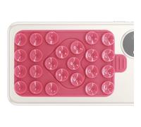 Bajbumgn Impugnatura a per telefono, impugnatura adesiva per telefono - Supporto per 'amore antiscivolo su entrambi i lati - Custodia per cellulare a forte aspirazione, supporto regolabile