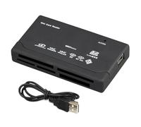 Bajbumgn Lettore di Schede USB | Adattatore Slim per Dispositivi | Lettore Multischede - per Fotografia, Computer, Laptop, Trasferimento di File, Telefono, Fotocamera e per l'Utilizzo in Ambiente