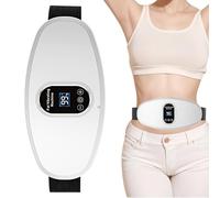 Bajbumgn Massaggiatore Addominale Dimagrante,Massaggiatore Vibrante per Pancia - Cintura Stimolatrice Wireless con Livelli Regolabili - per Esercizio a Casa Sport e