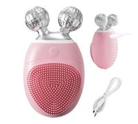 Bajbumgn Pennello per il detergente per il viso, spazzole per il viso per la pulizia, Massager Scrubber Face, Strumento di massaggiatore per pulizia elettrica a 5 marce impermeabili.