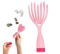 Bajbumgn Pettine con Nascondiglio per Oggetti di Valore - Portatile Doppio Fondo,Portagioie Sicuro per Protezione Valori in Viaggio