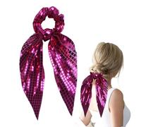 Bajbumgn Scrunchies con Paillettes per Capelli | Fascette Luccicanti - Elastici per Capelli,Per Ragazze Signore Ballerine Artisti Compleanno Festa Palestra Scuola Matrimonio Allenamento Vacanza