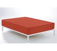 Bajera ajustable color tierra Cama de 200 (alto 28 cm) - 50% algodón / 50% poliéster - 144 hilos. Gramage: 115