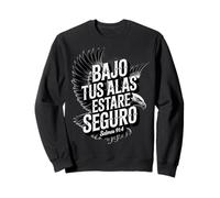 Bajo Tus Alas Estaré Seguro - Salmos 91:4 Cristiano Spagnolo Felpa