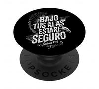 Bajo Tus Alas Estaré Seguro - Salmos 91:4 cristiano spagnolo PopSockets PopGrip Adesivo