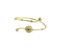 Bajuband tradizionale con finitura in oro rosso per ragazze/donne Patrimonio culturale: celebra la tradizione con Bajuband dal design intricato.