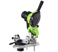 Bakaji Affilacatene Elettrico da banco per Catena Motosega Affila Catena con Serraggio Automatico e Angolo di Affilatura Regolabile Potenza 85 W 5000 Rpm Disco 104 mm Incluso