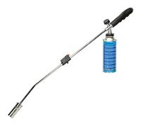 Bakaji Bruciatore Erba a Gas Butano Propano Portatile Diserbante Termico di Piante Erbacce Lunghezza 80 cm Fiamma Ossidrica Weed Burner Accensione Pizoelettrica Manutenzione Giardino Esterno