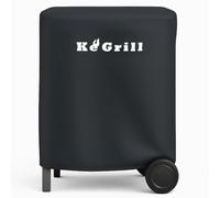 BAKAJI Cover Barbecue Professionale A Gas 2 Fuochi, Copertura Impermeabile e Resistente ai Raggi UV e Alle Intemperie, Protezione Custodia Resistente Antistrappo (Cover)