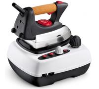 BAKAJI Ferro da Stiro a Caldaia DB8650 Potenza 2000W, Stirella con Capacità Serbatoio 700 ml e Generatore di Vapore, Pressione 3,0 bar, Impugnatura Ergonomica in Sughero, Regolazione della Temperatura
