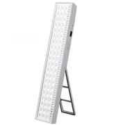 Bakaji Lampada d'Emegenza Ricaricabile Portatile, 60 Led con Supporto d' Appoggio e Gancio per Parete