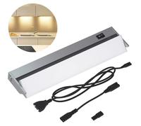 BAKAJI Lampada Luce Sottopensile Cucina Lunghezza 35 cm Barra 30 LED 5W Bianco