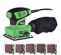 Levigatrice Mouse Orbitale 240W Con Aspiratore + 5 Nastri Abrasivi Legno Muro