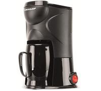 BAKAJI Macchina Caffè Portatile per Auto 12V Accendisigari, Macchinetta da Viaggio con Tazza in Plastica, Interruttore Led, Potenza 170W, Colore Nero